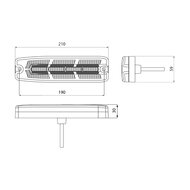 Dasteri LED Achterlicht Smoked | DSL-4030