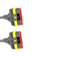 6-pins Verlengkabel AMP-Superseal Female-Female