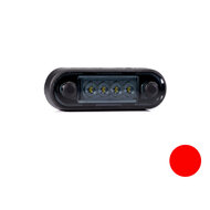 Fristom LED Markeringslamp Rood Dark Look Kort FT-073