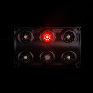 Horpol LED Interieurlamp Zwart 12-24V | Drie Standen