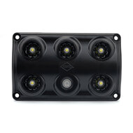 Horpol LED Interieurlamp Zwart 12-24V | Schakelaar