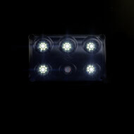 Horpol LED Interieurlamp Zwart 12-24V | Schakelaar