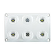 Horpol LED Interieurlamp Wit/Rood Dimbaar + Schakelaar LWD 2157