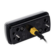 X-Spider LED Achterlicht |+ Achteruitrijlicht | Kentekenverlichting | 5P Bajonet | Rechts