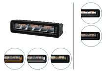 HELLA Black Magic Edgeless Pro Mini 7 inch LED Lightbar | 2.152 lumen