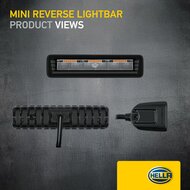 HELLA Black Magic Edgeless Pro Mini 7 inch Achteruitrijlamp | 500 lumen