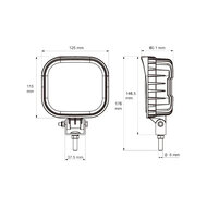 Lucidity Febi LED Werklamp Breedstraler | 22W | 2160LM