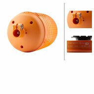 HELLA KL7000 12V oranje zwaailamp | pijpsteun