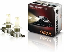 Osram Night Breaker LED Vintage H4 + R2 Street Legal Set | +330%