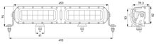 HELLA Black Magic Tough Pro Twin 18" LED Lightbar | 1.800 lumen