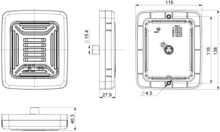 HORPOL CUBE LZD 2877 LED achterlicht | dynamische richtingaanwijzer
