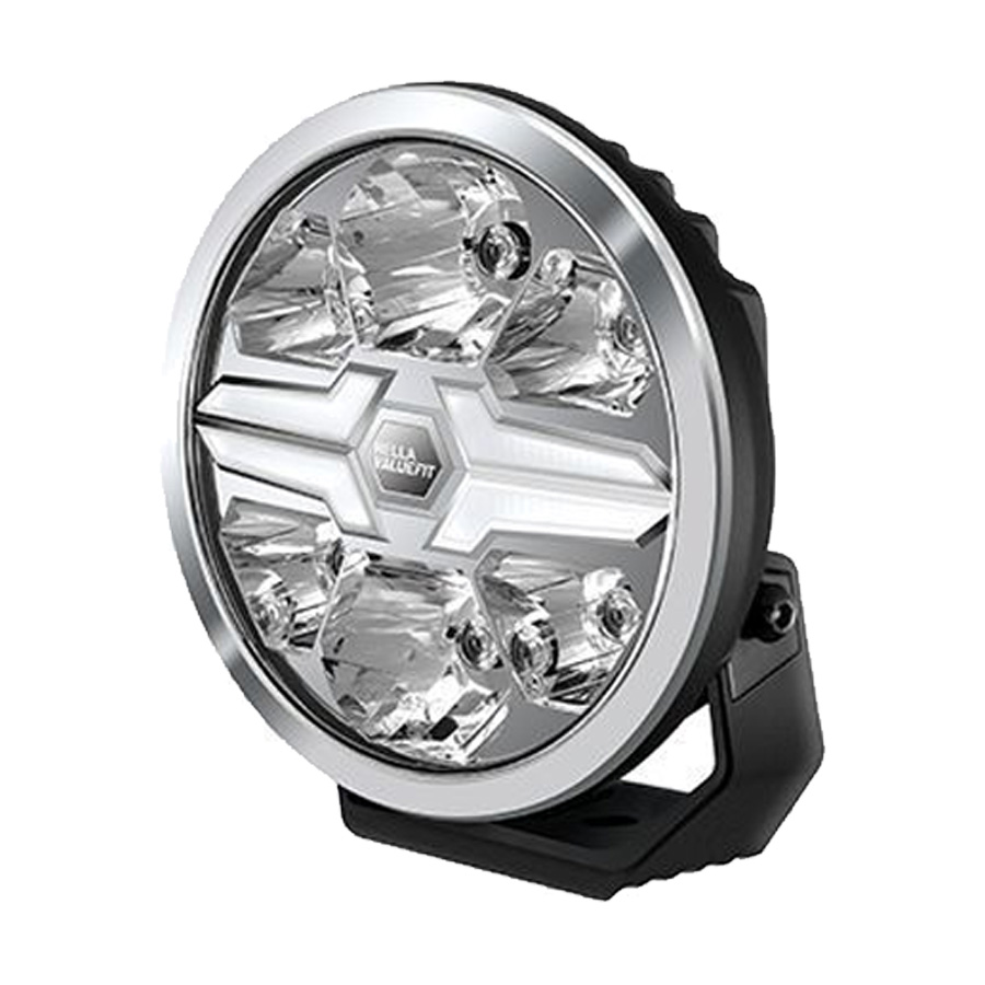 Hella LED Verstraler Blade 9" Chrome Wit/Oranje Positielicht Ref 25