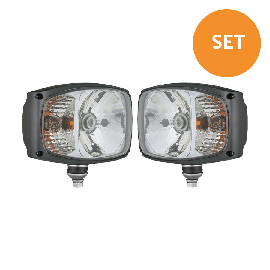 Set RGV1B Koplampen Onderkant-Montage 12V