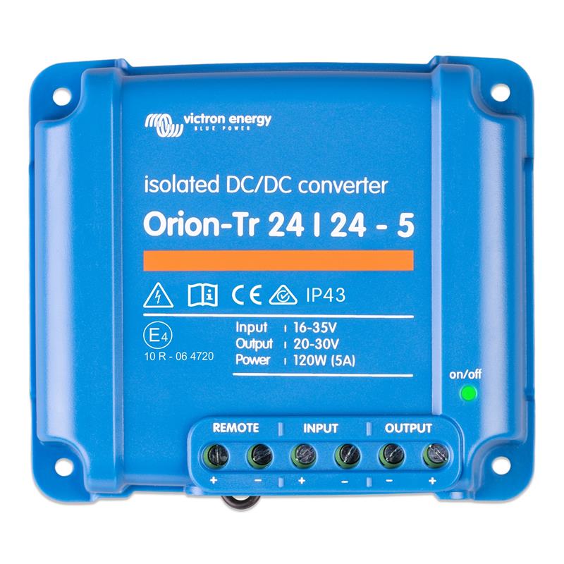 Victron DC Omvormer 24V > 24V | Orion-Tr 24/24-5A (120W)