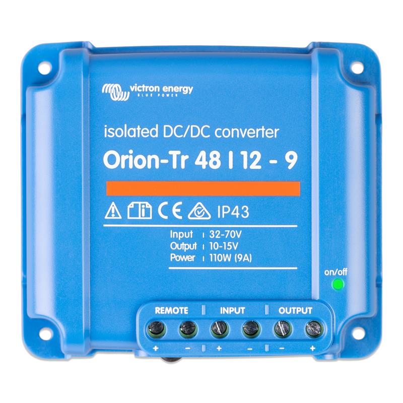 Victron DC Omvormer 48V > 12V | Orion-Tr 48/12-9A (110W)