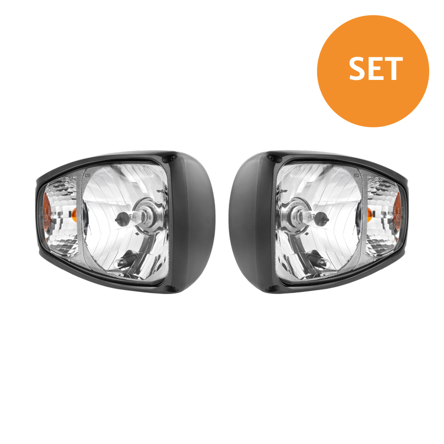 Set RGV1 Koplampen Achterkant-Montage 12V