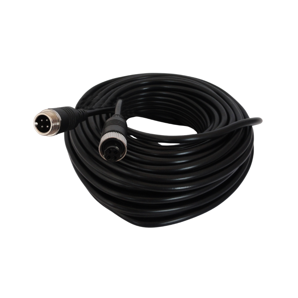 Verlengkabel 10 Meter Voor Achteruitrijcamera | 4-Pins
