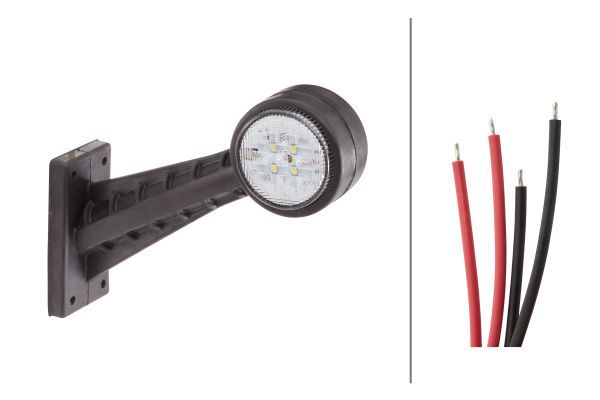 Contourl  led 10-30V VERT schuine arm li 2XS 357 004-031
