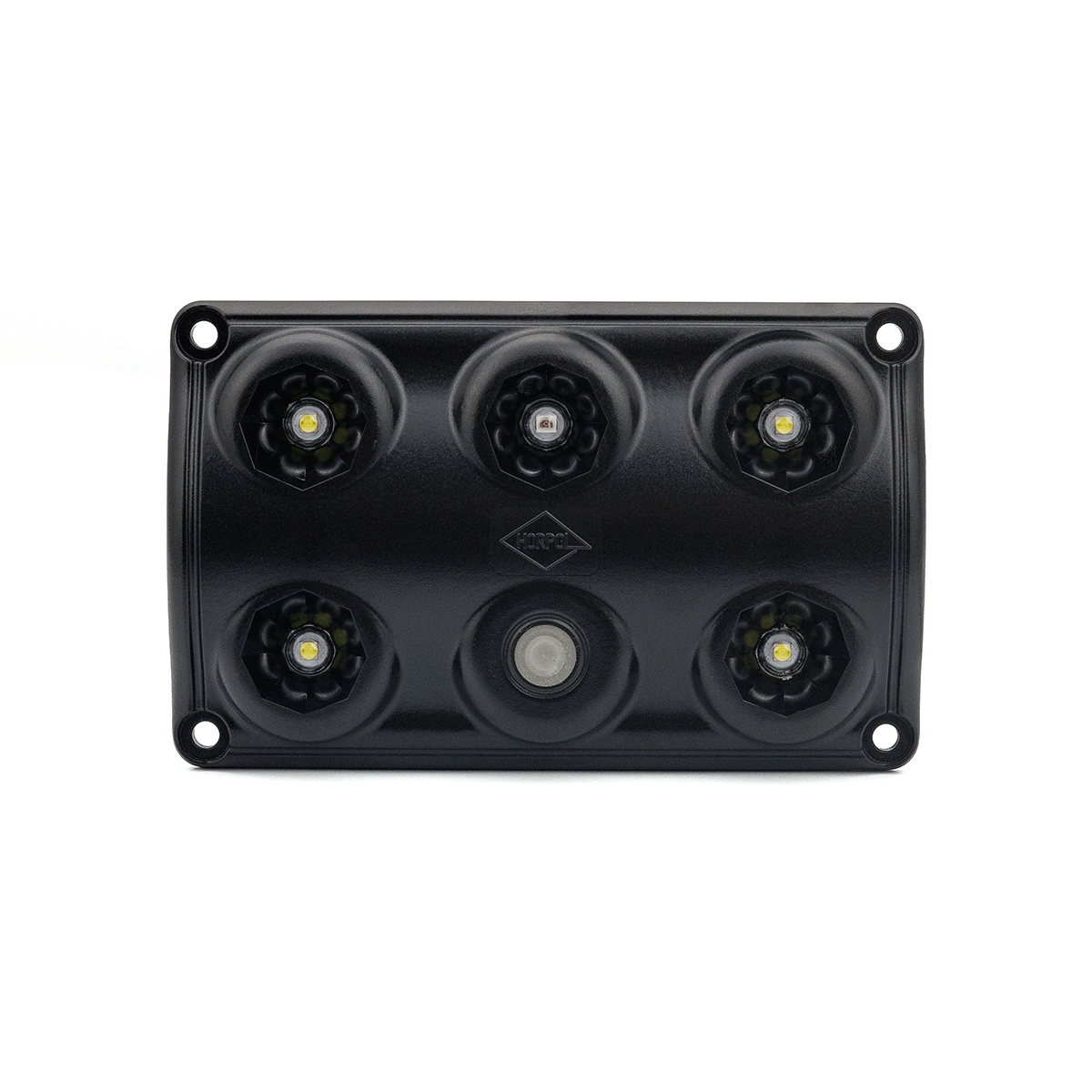 Horpol LED Interieurlamp Zwart 12-24V | Drie Standen