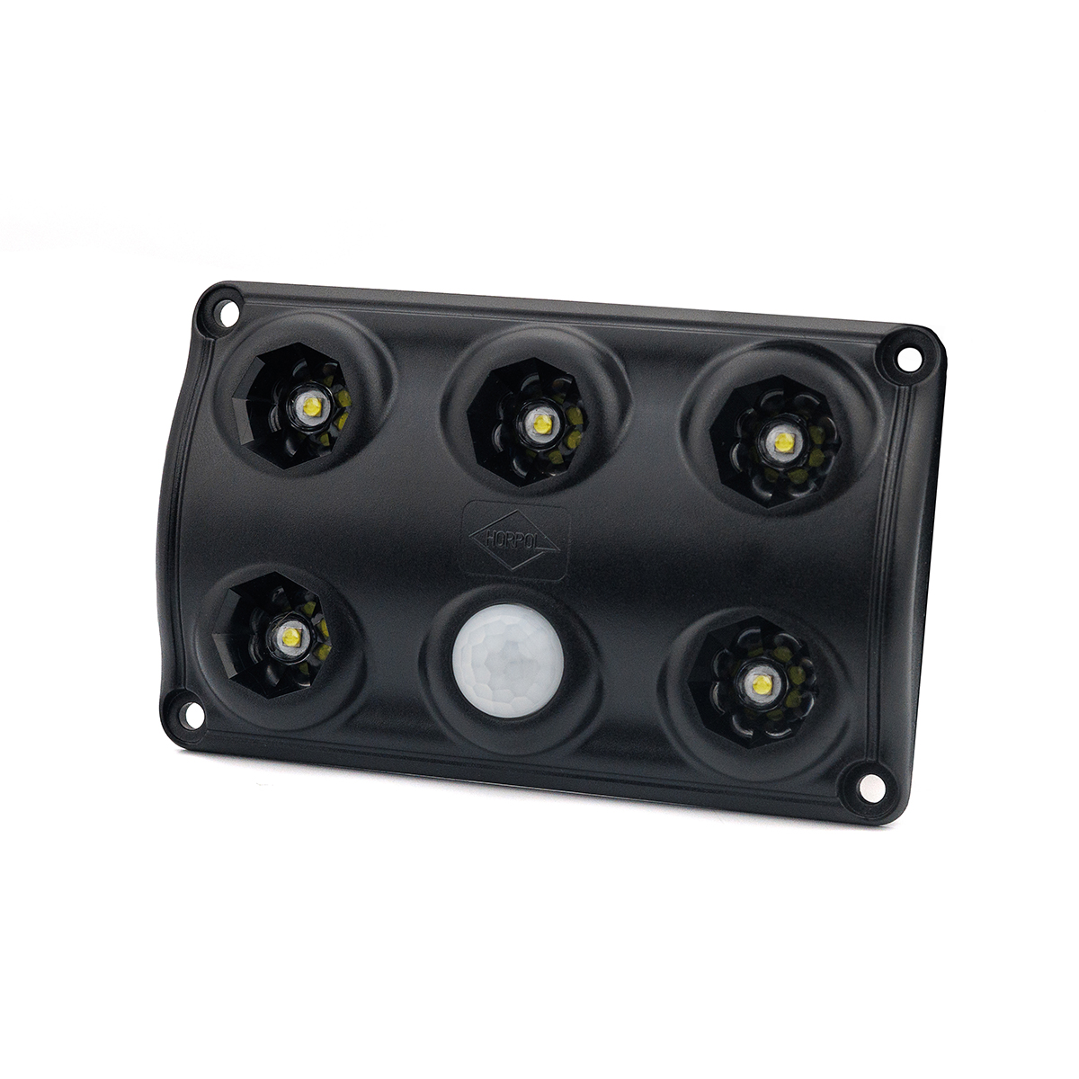 Horpol LED Interieurlamp Zwart 12-24V | Bewegingssensor