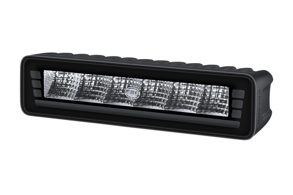 HELLA Black Magic Edgeless Pro Mini 7 inch LED Lightbar | 2.125 lumen