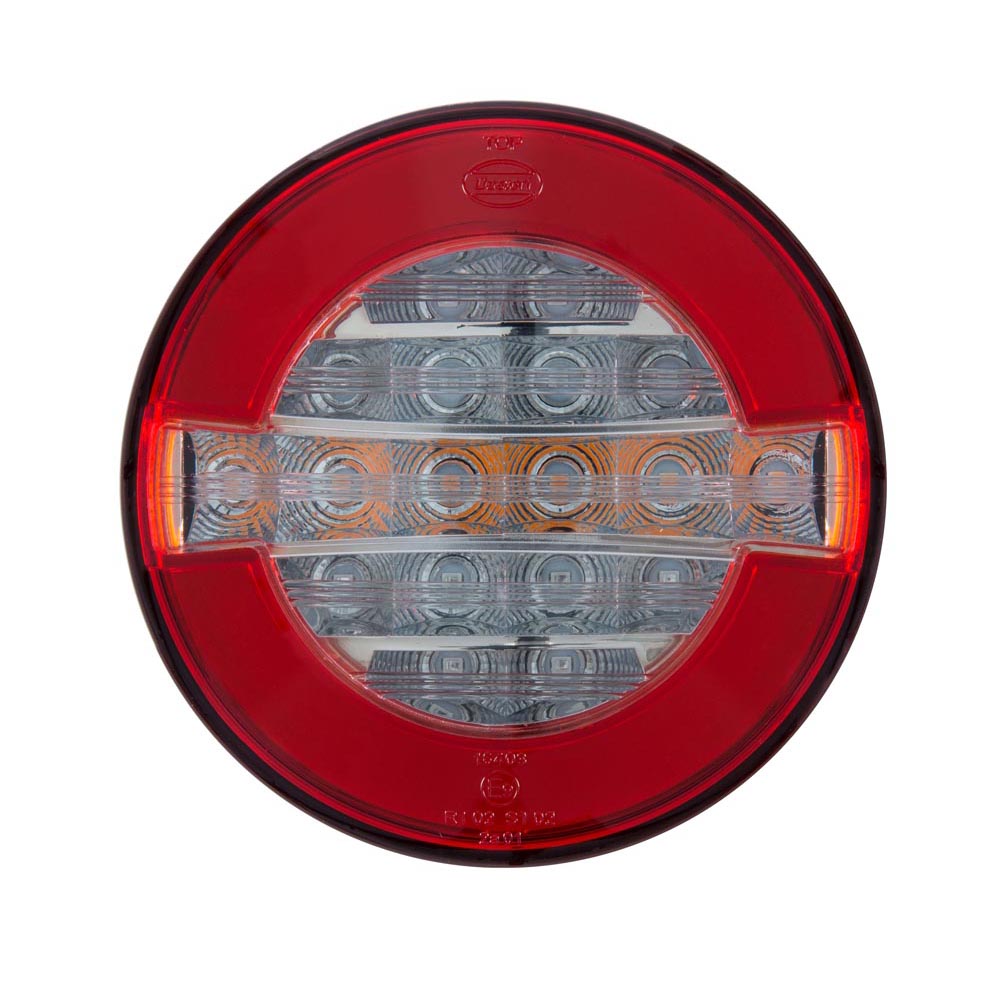 Led Achterlicht 3 Functies Rond &Oslash;122mm