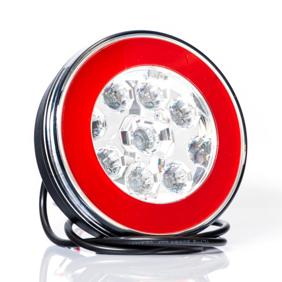 Fristom FT-111 LED Achterlicht + Mistlamp | Kabel