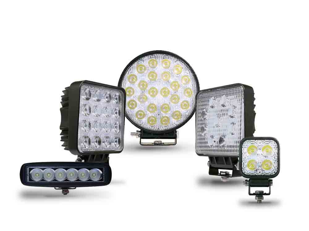 Standaard LED werklampen | 12 & V | Werkenbijlicht.nl - Werkenbijlicht