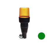 Groene Led flitslamp Met Flexibele DIN Steun_