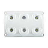 Horpol LED Interieurlamp Wit/Rood Dimbaar + Schakelaar LWD 2157_