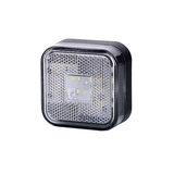 Horpol LED Voormarkering Wit Vierkant 12-24V LD 096_