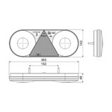 Horpol LED Achterlicht Links Stella LZD 2550_