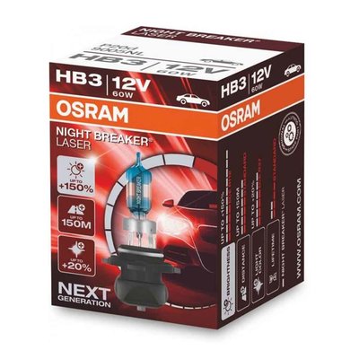 Osram HB3 Halogeenlamp 12V 60W P20d Night Breaker 1 stuk