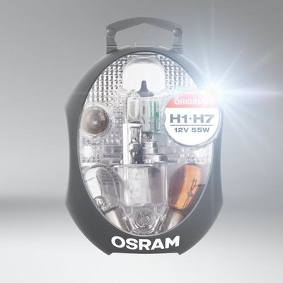 Osram H1+H7 Set Reservelampen 12V Auto