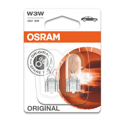 Osram W3W Gloeilamp 12V W2.1x9.5d Original Line