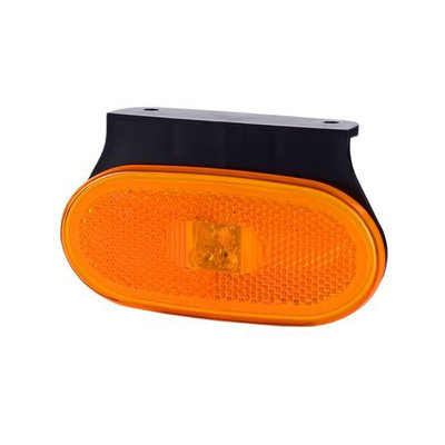Horpol LED Zijmarkering Oranje + Bevestigingsbeugel Ovaal LD 982