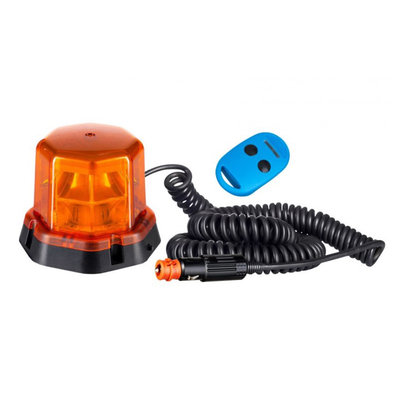 Horpol LED Flitslamp Magnetisch Oranje Met Afstandsbediening LDO 2278