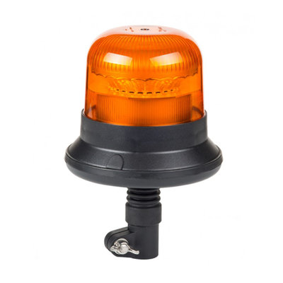 Horpol LED Flitslamp DIN-Steun Oranje LDO-2661