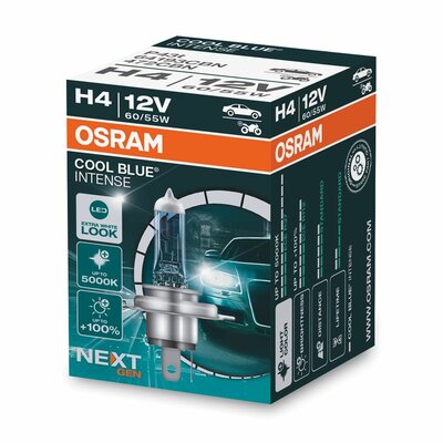 Osram H4 12V 60/55W P43t Cool Blue Intense (NEXT GEN)