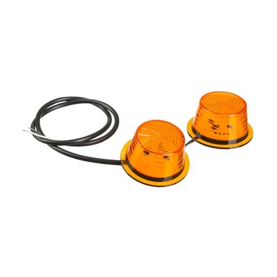 Horpol Deense LED Breedtelamp Units oranje 2 Stuks
