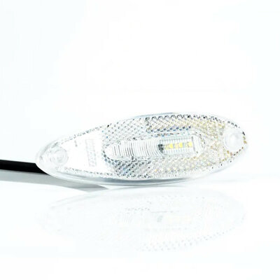 Fristom LED Markeringslamp Wit + Reflector FT-076 B LED