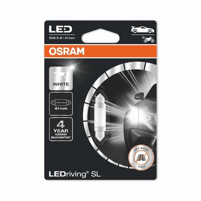Osram C5W LED Retrofit 41mm Wit 12V SV8.5-8