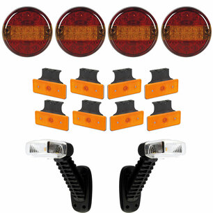 Verlichtingset Aanhanger 14-delig