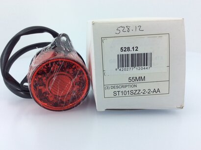 Perei LED Remlicht 55mm Binnenmodule Achterlicht