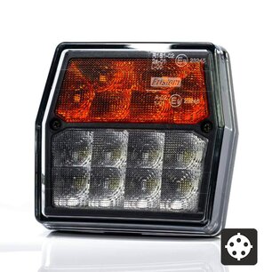 Fristom LED Voorlamp + Richtingaanwijzer FT-225 LED Bajonet