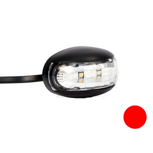 Fristom FT-012 C LED Markeringslamp Rood Ovaal