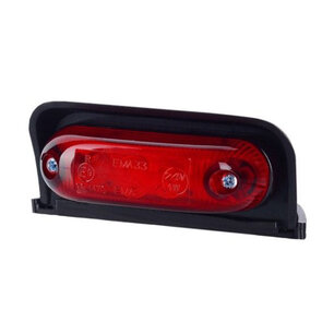 Horpol LED Toplamp Ovaal Rood LD-231