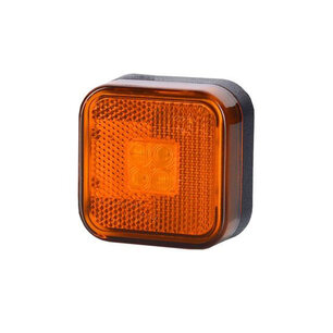 Horpol LED Zijmarkering Oranje Vierkant 12-24V LD 097