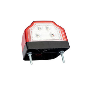 Fristom FT-031A LED Kentekenverlichting Rood 12-24V