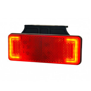 Horpol LED Achtermarkering Rood 12-24V NEON-look Zijkant + Bevestigingsbeugel